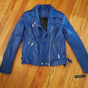 Genuine leather Belle Vere moto jacket